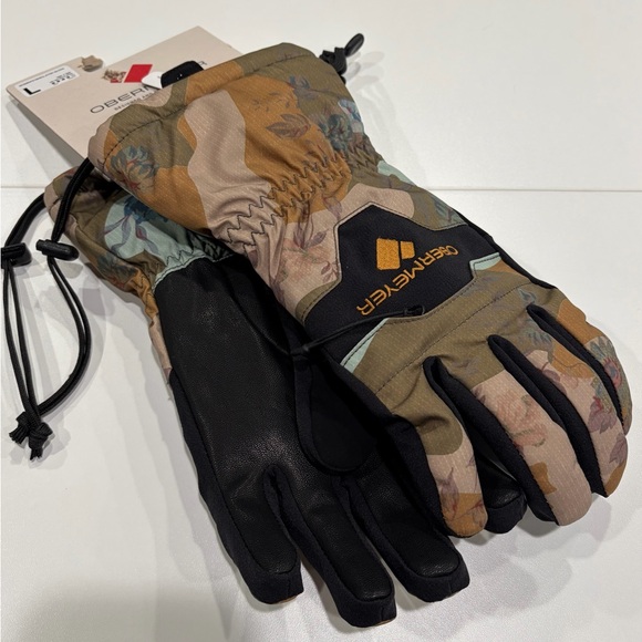 Obermeyer Accessories - Obermeyer Women's Large Regulator Gloves Vintage Camo NWT Ski Snowboard